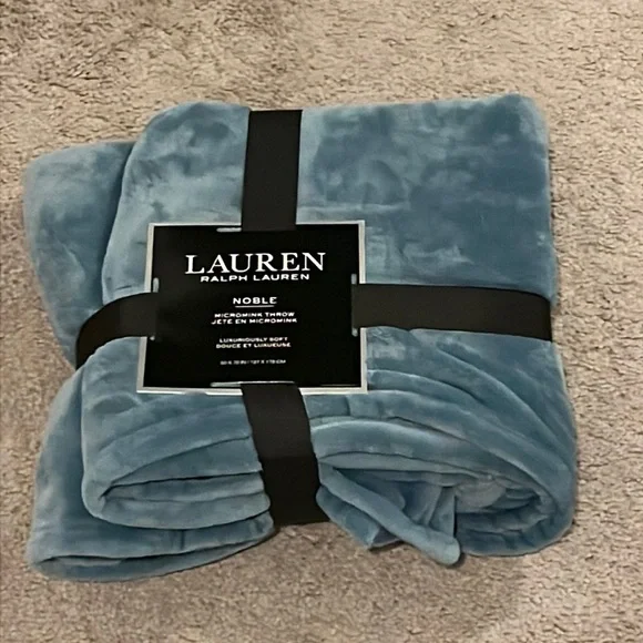 Ralph lauren micromink blanket hot sale